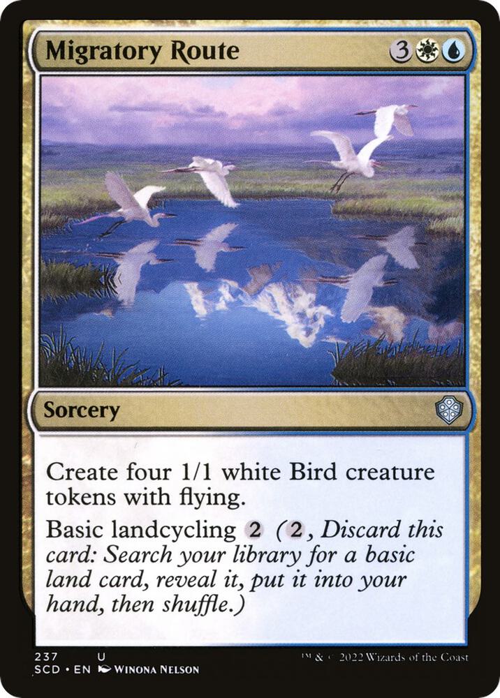 Migratory Route [Starter Commander Decks]