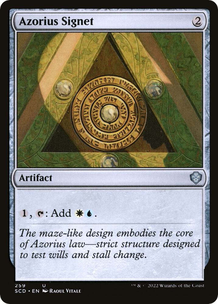Azorius Signet [Starter Commander Decks]