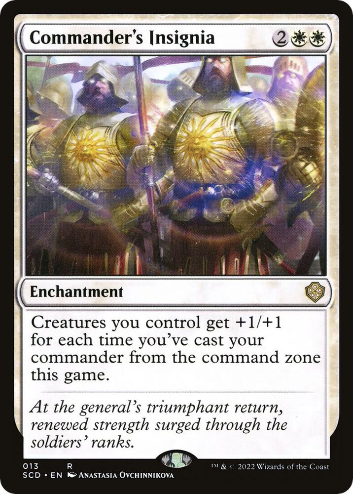 Commander's Insignia [Starter Commander Decks]