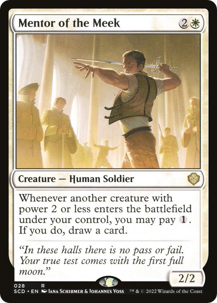Mentor of the Meek [Starter Commander Decks]