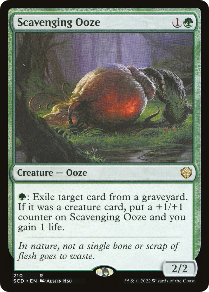 Scavenging Ooze [Starter Commander Decks]