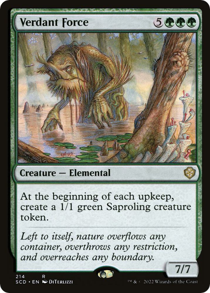 Verdant Force [Starter Commander Decks]