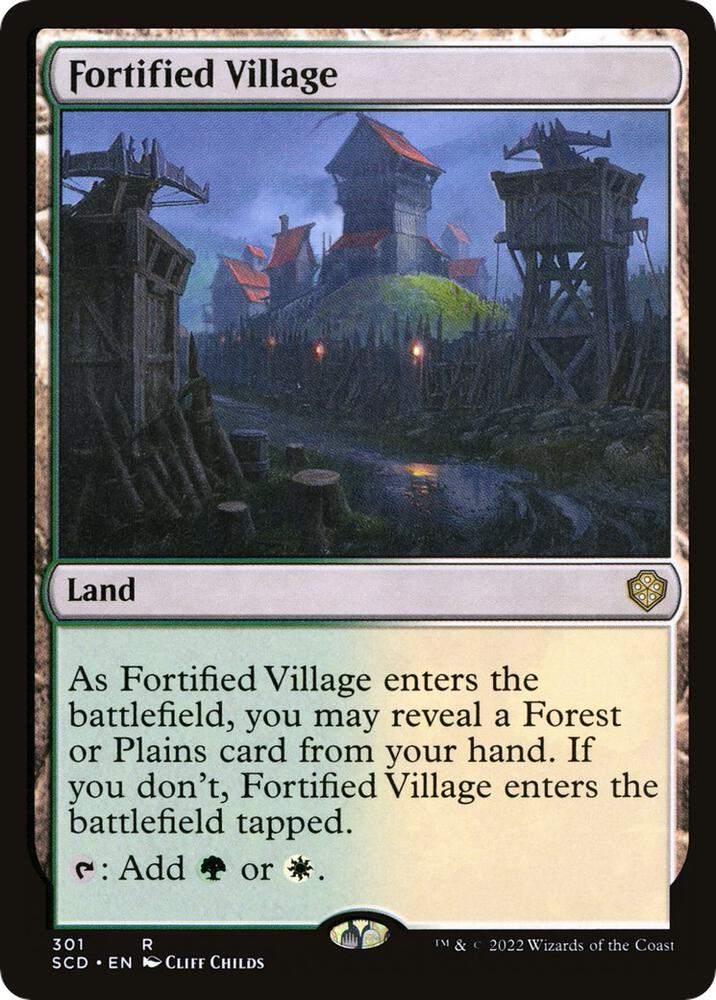 Fortified Village [Starter Commander Decks]