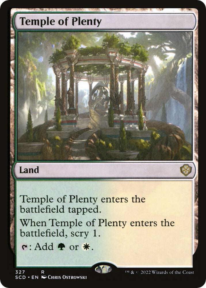 Temple of Plenty [Starter Commander Decks]