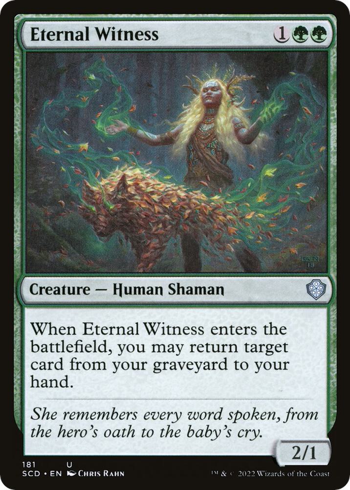 Eternal Witness [Starter Commander Decks]
