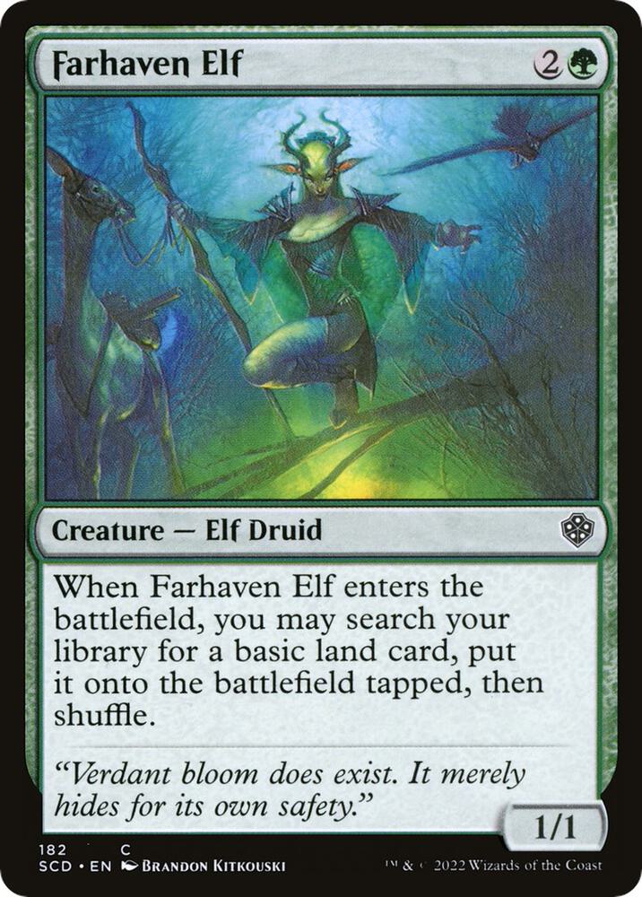 Farhaven Elf [Starter Commander Decks]