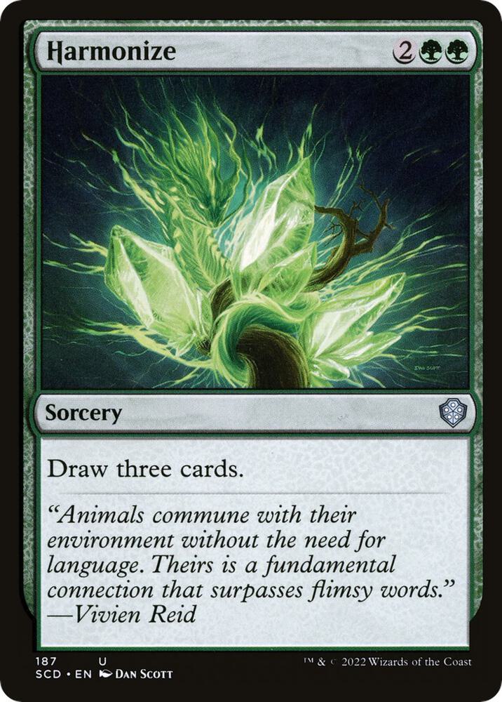 Harmonize [Starter Commander Decks]