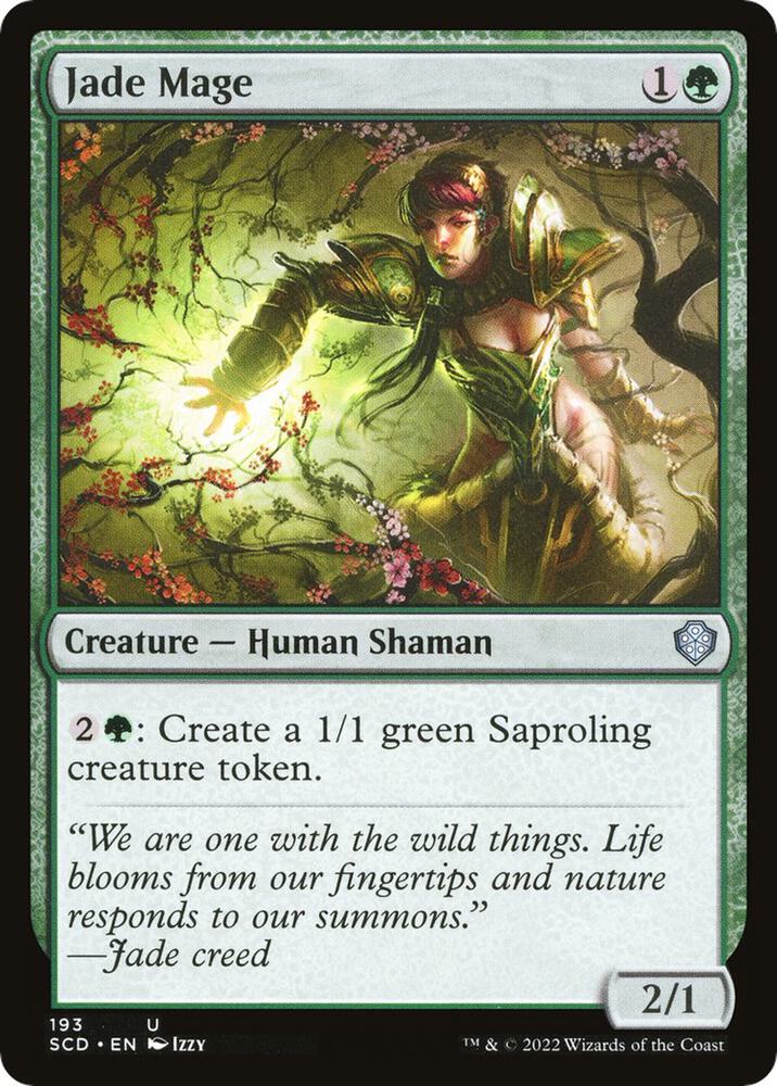 Jade Mage [Starter Commander Decks]