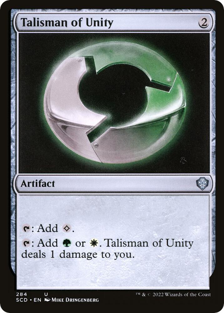 Talisman of Unity [Starter Commander Decks]