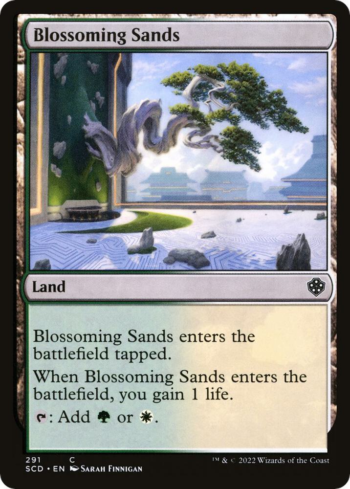 Blossoming Sands [Starter Commander Decks]