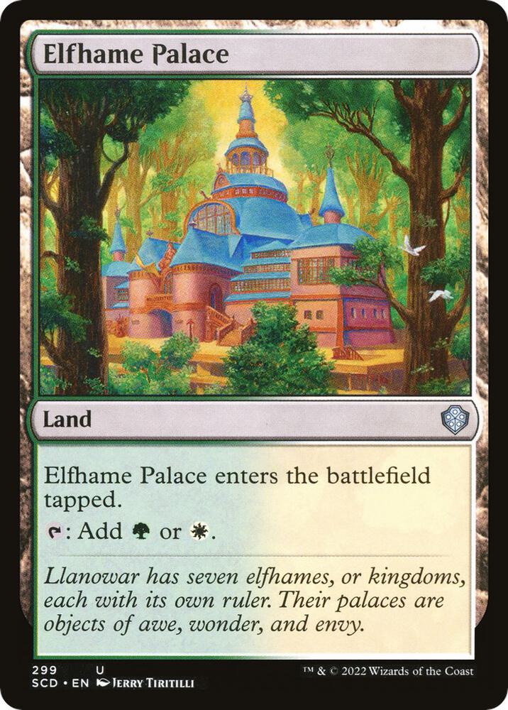 Elfhame Palace [Starter Commander Decks]