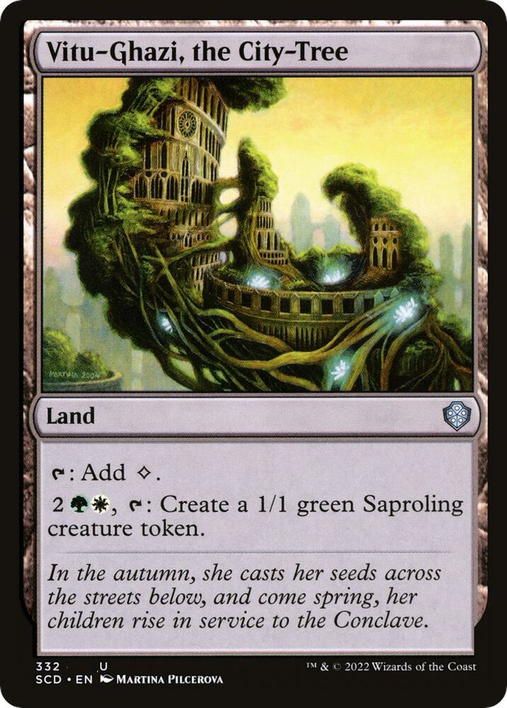 Vitu-Ghazi, the City-Tree [Starter Commander Decks]