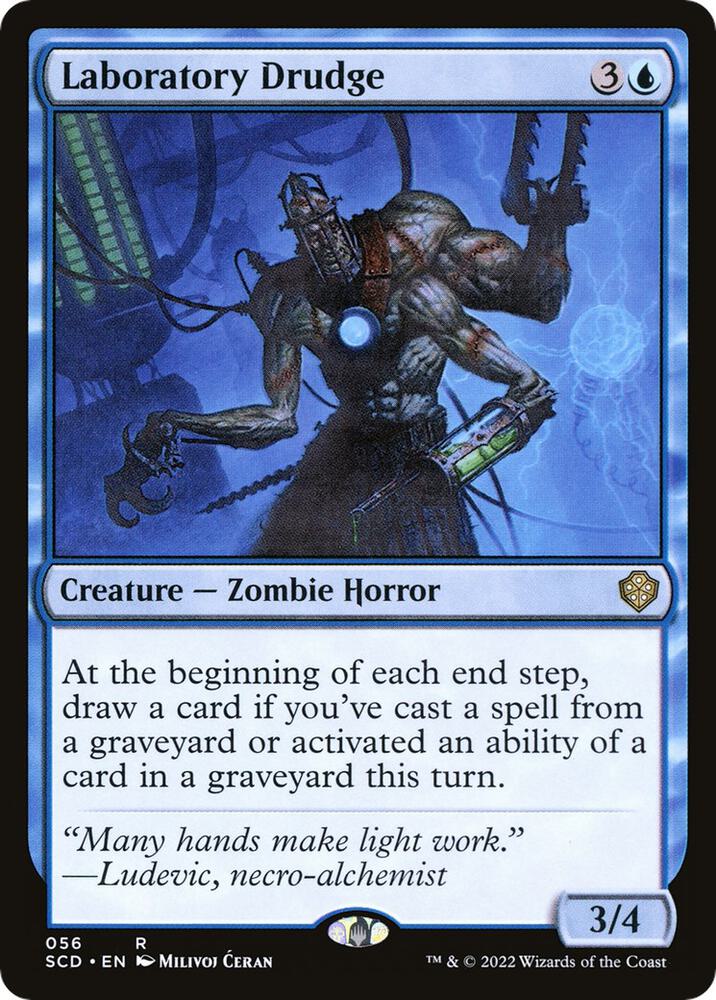 Laboratory Drudge [Starter Commander Decks]