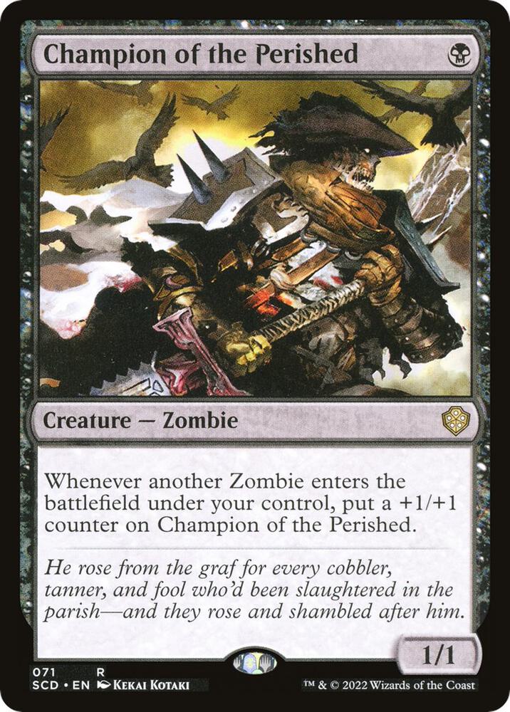 Champion of the Perished [Starter Commander Decks]