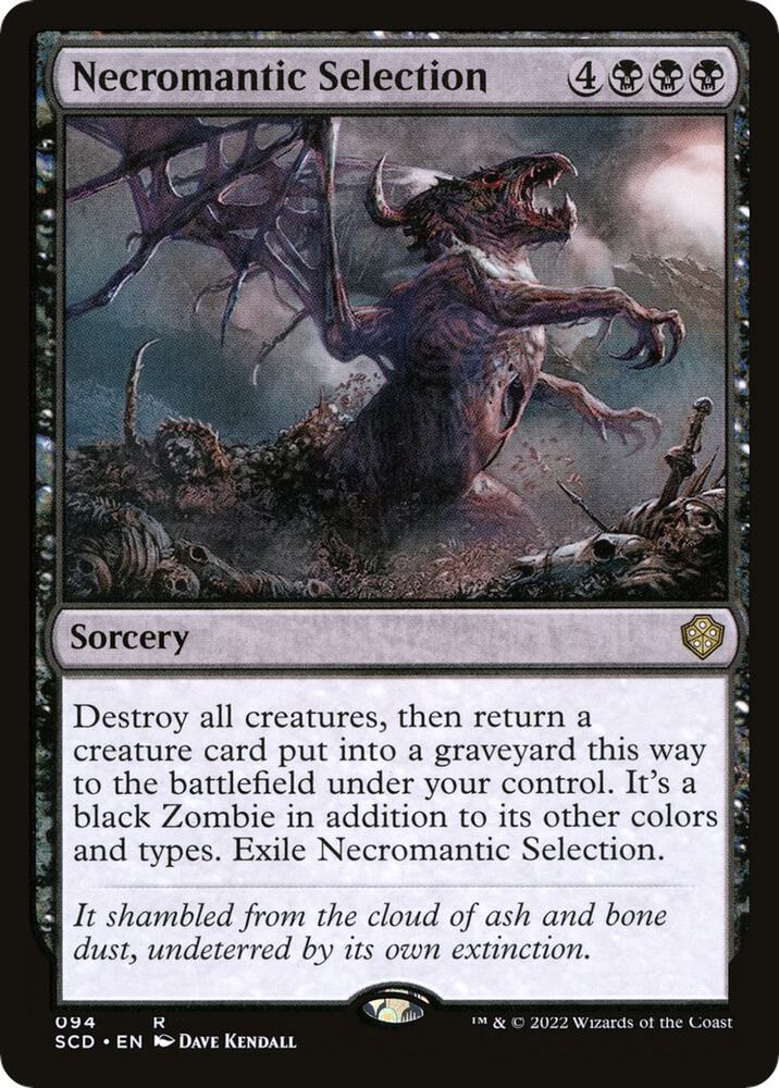 Necromantic Selection [Starter Commander Decks]