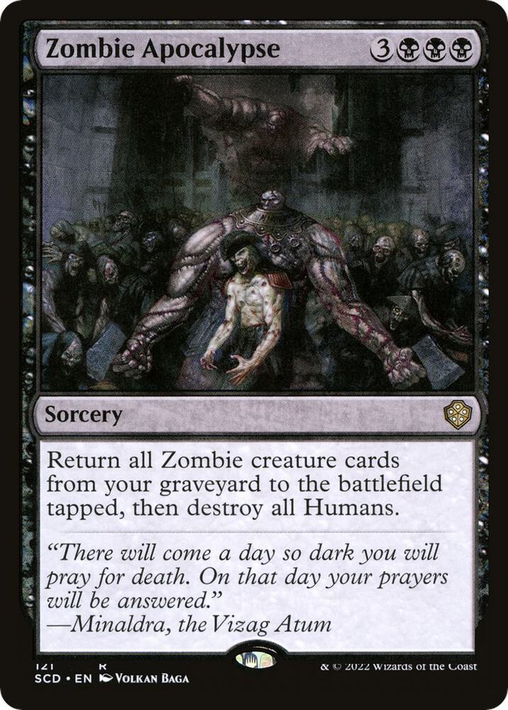 Zombie Apocalypse [Starter Commander Decks]