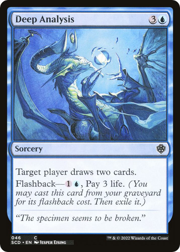 Deep Analysis [Starter Commander Decks]