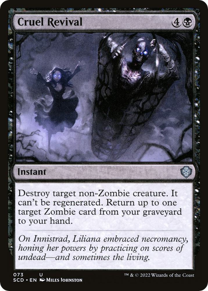 Cruel Revival [Starter Commander Decks]