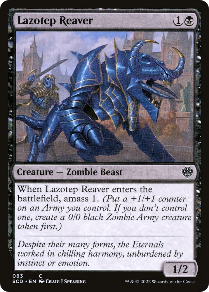 Lazotep Reaver [Starter Commander Decks]