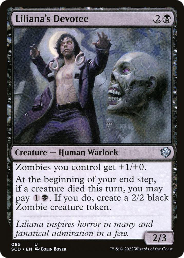 Liliana's Devotee [Starter Commander Decks]
