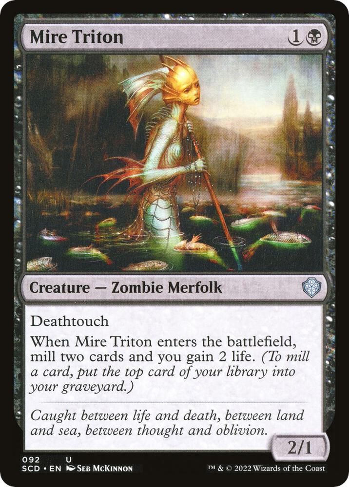 Mire Triton [Starter Commander Decks]