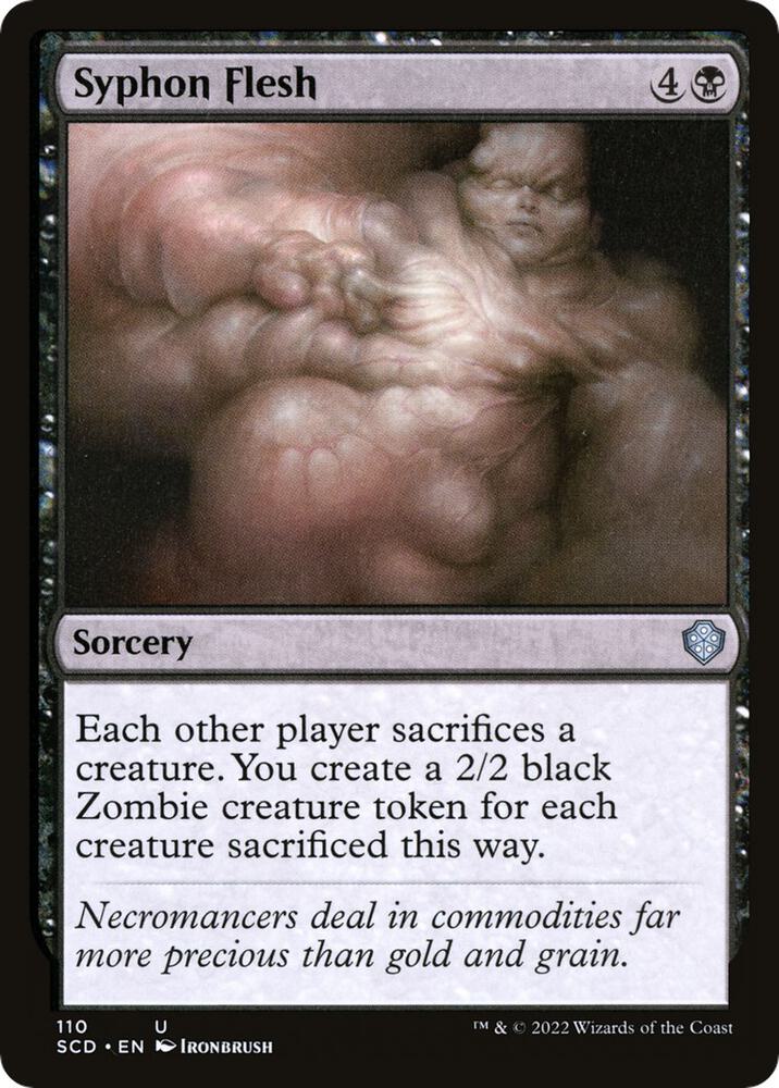 Syphon Flesh [Starter Commander Decks]