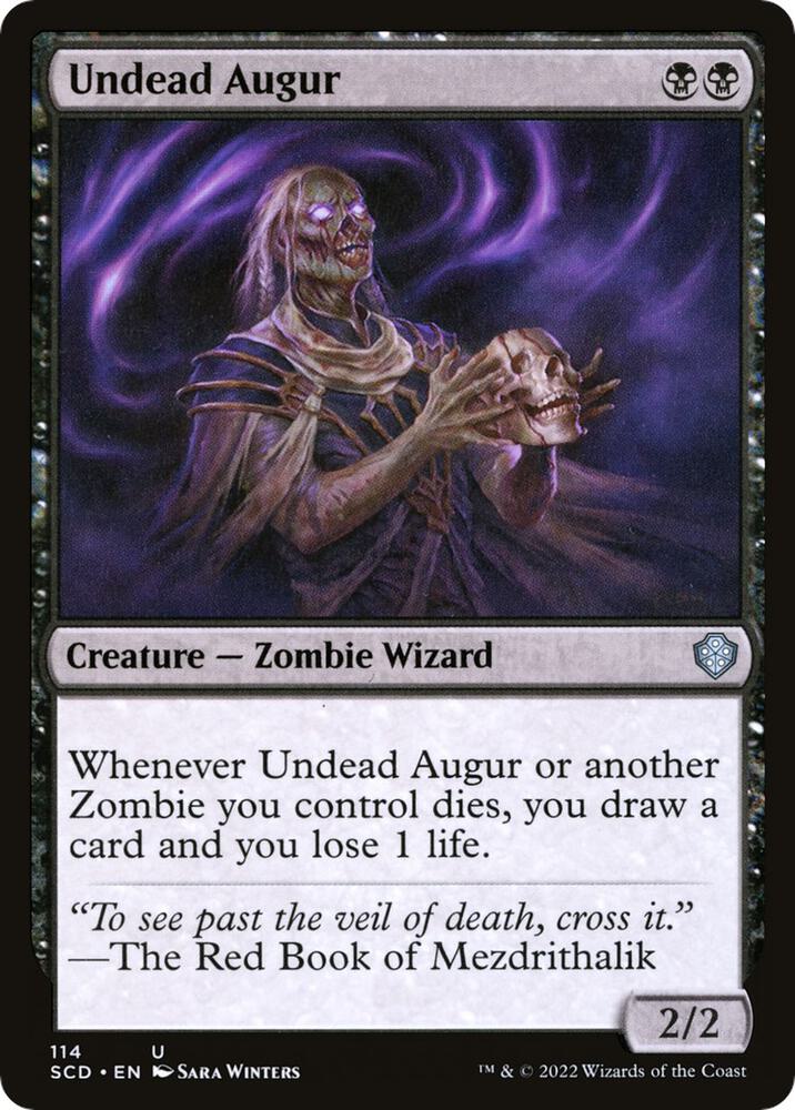 Undead Augur [Starter Commander Decks]