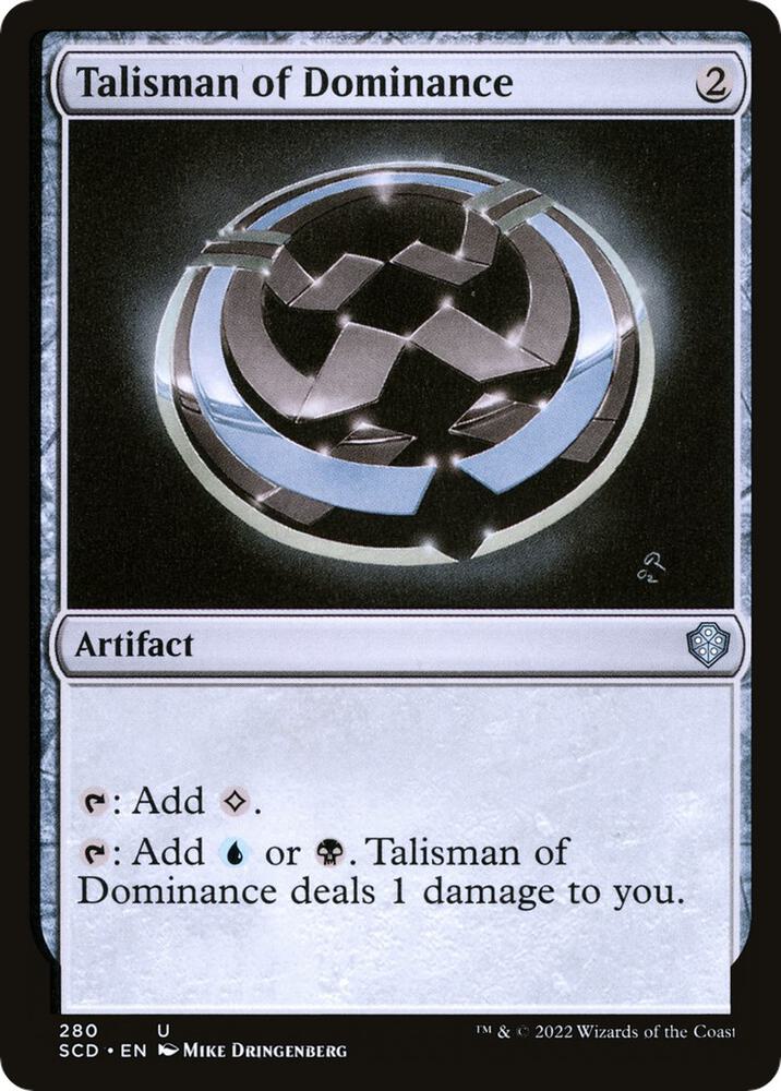 Talisman of Dominance [Starter Commander Decks]