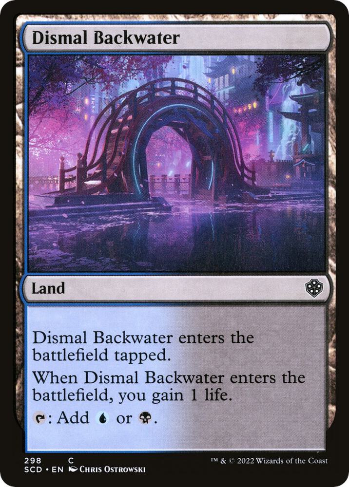 Dismal Backwater [Starter Commander Decks]