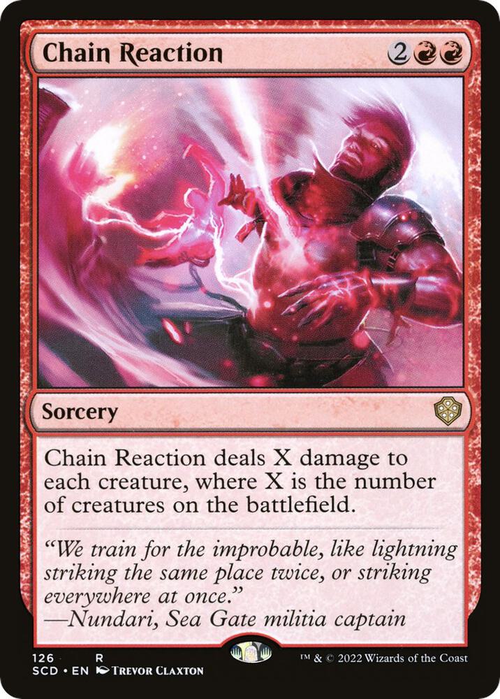 Chain Reaction [Starter Commander Decks]