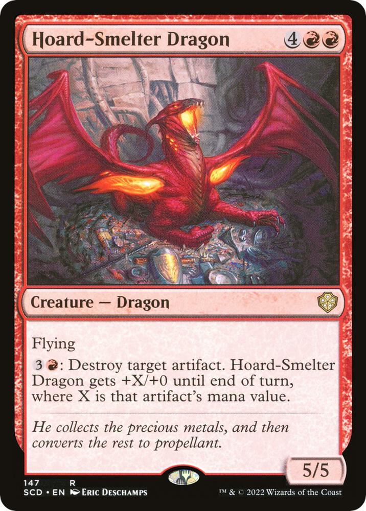 Hoard-Smelter Dragon [Starter Commander Decks]