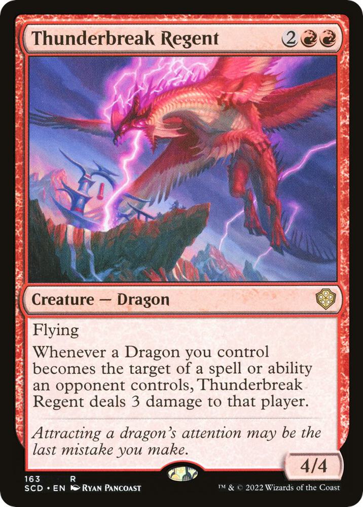 Thunderbreak Regent [Starter Commander Decks]