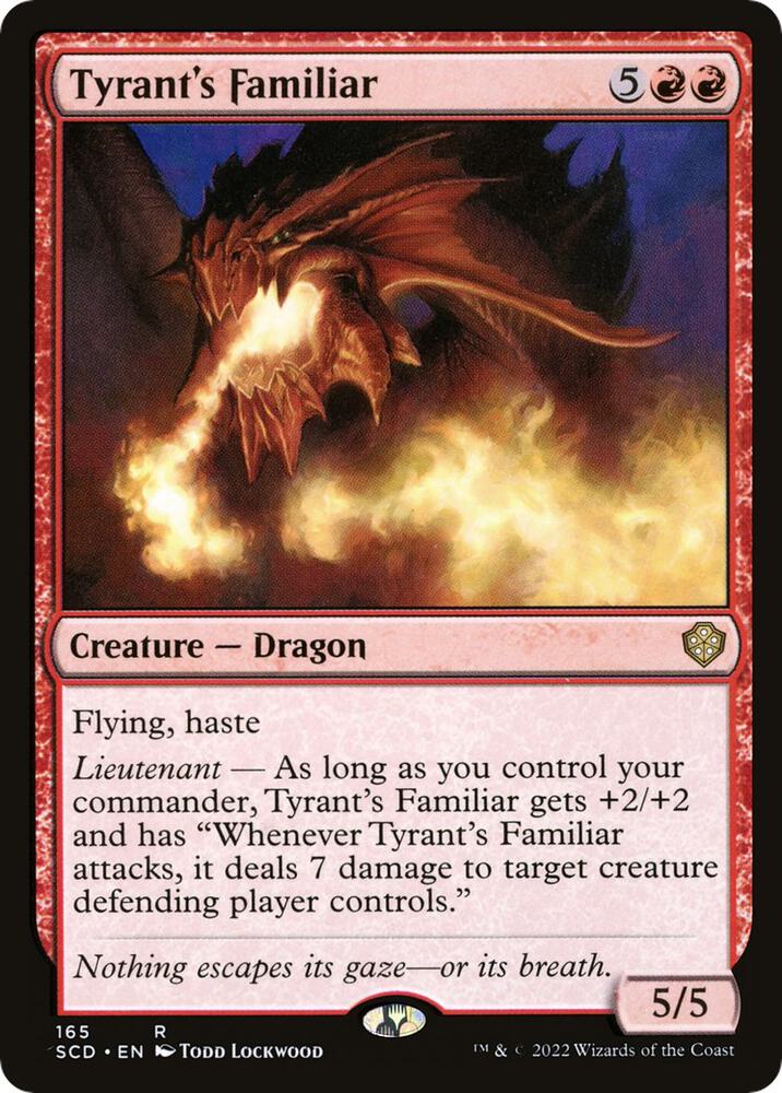 Tyrant's Familiar [Starter Commander Decks]
