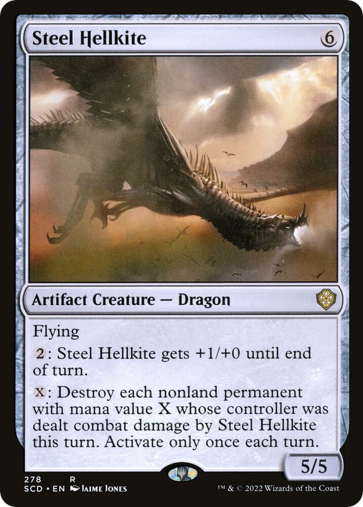 Steel Hellkite [Starter Commander Decks]