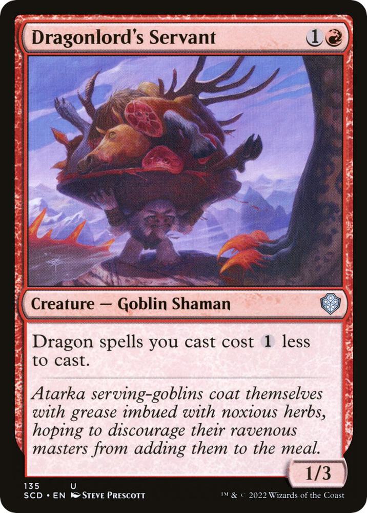 Dragonlord's Servant [Starter Commander Decks]