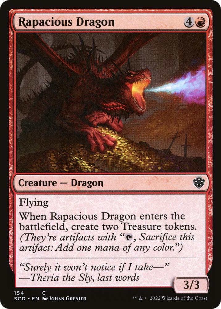 Rapacious Dragon [Starter Commander Decks]