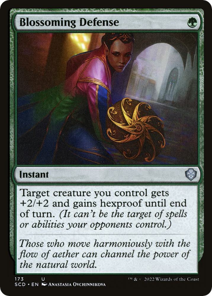 Blossoming Defense [Starter Commander Decks]