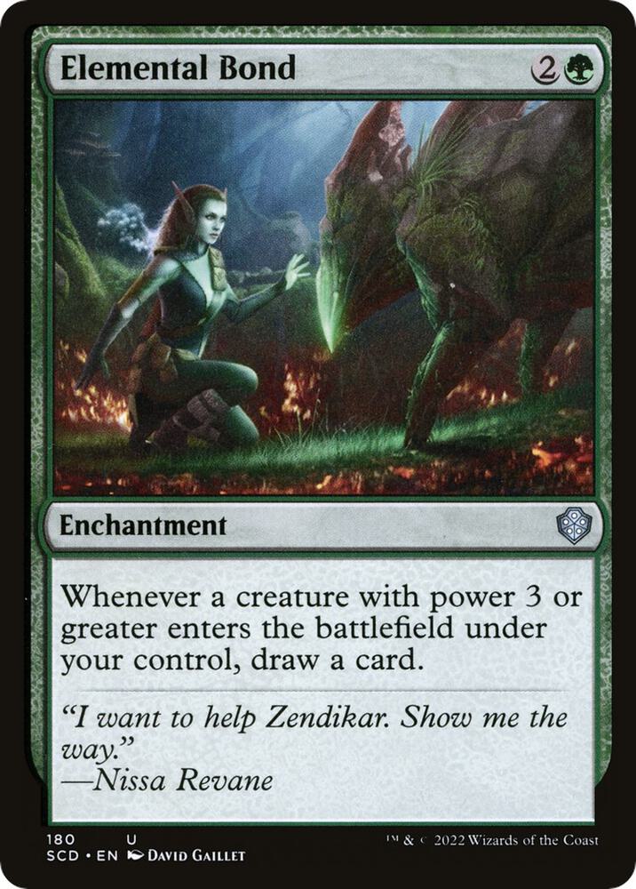 Elemental Bond [Starter Commander Decks]