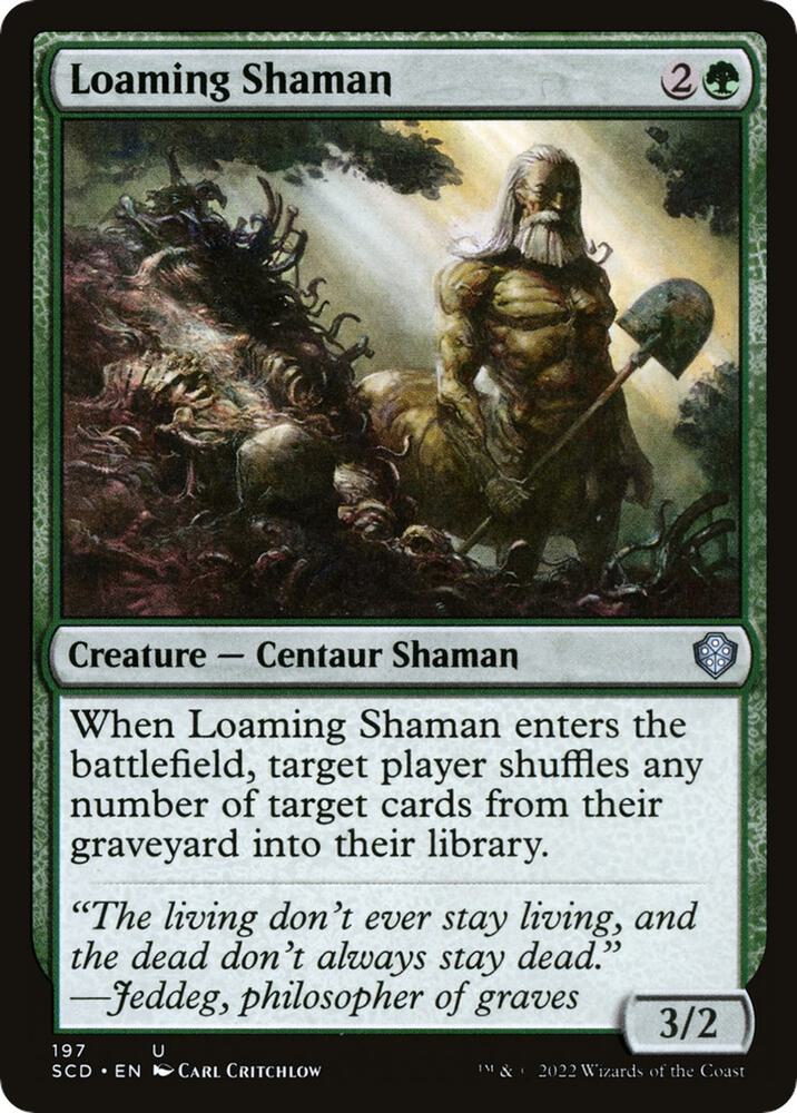 Loaming Shaman [Starter Commander Decks]