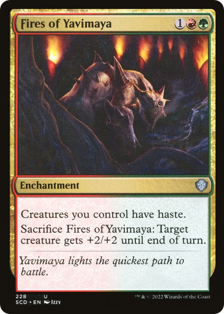 Fires of Yavimaya [Starter Commander Decks]