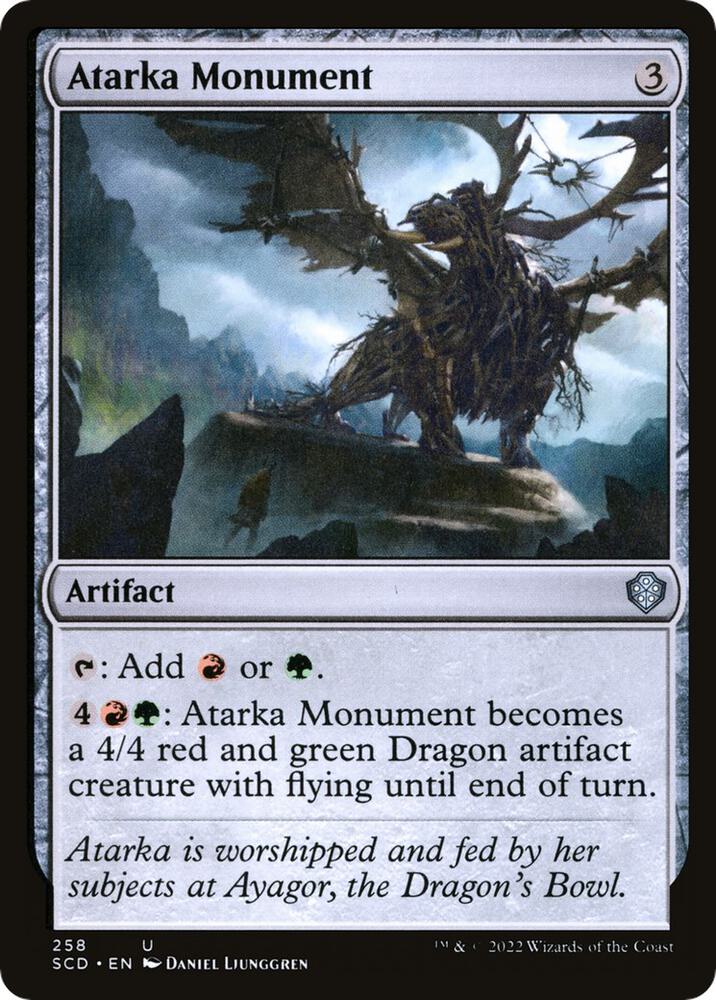 Atarka Monument [Starter Commander Decks]