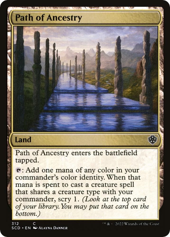 Path of Ancestry [Starter Commander Decks]