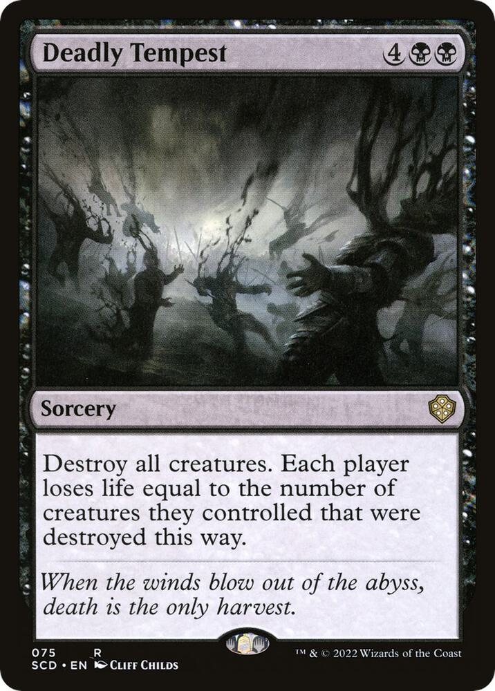 Deadly Tempest [Starter Commander Decks]