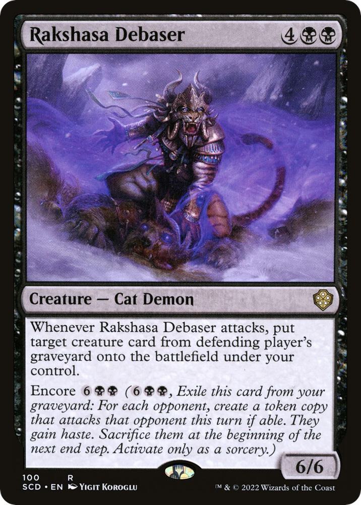 Rakshasa Debaser [Starter Commander Decks]