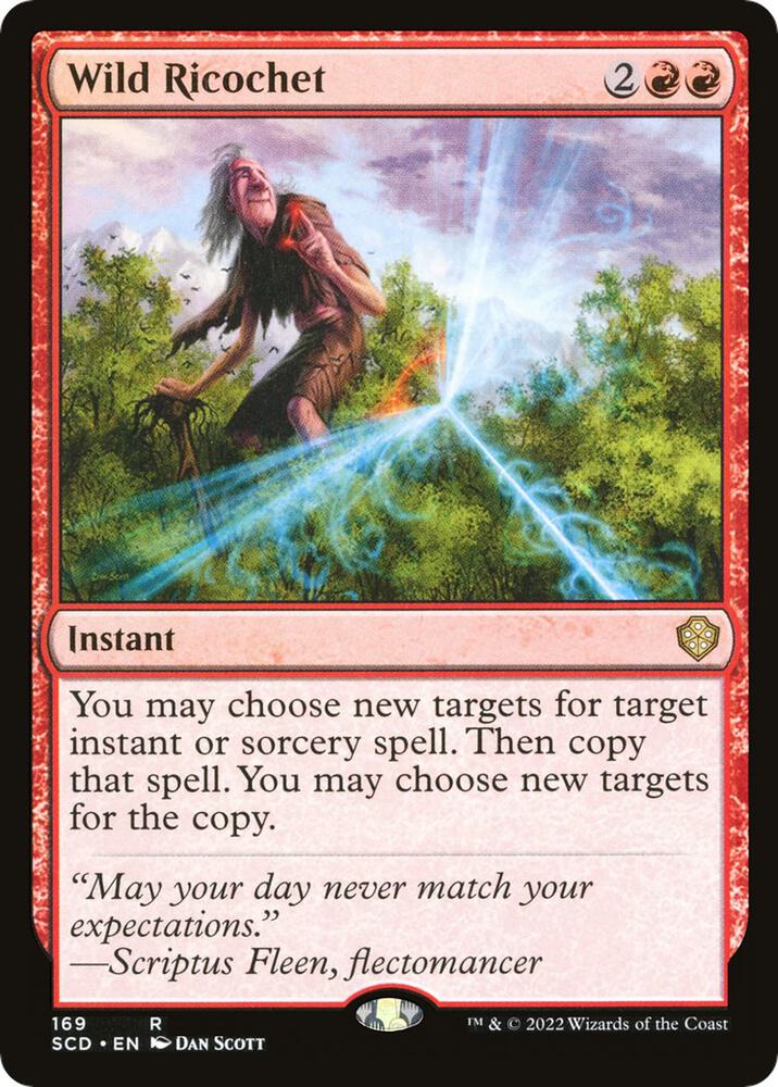 Wild Ricochet [Starter Commander Decks]