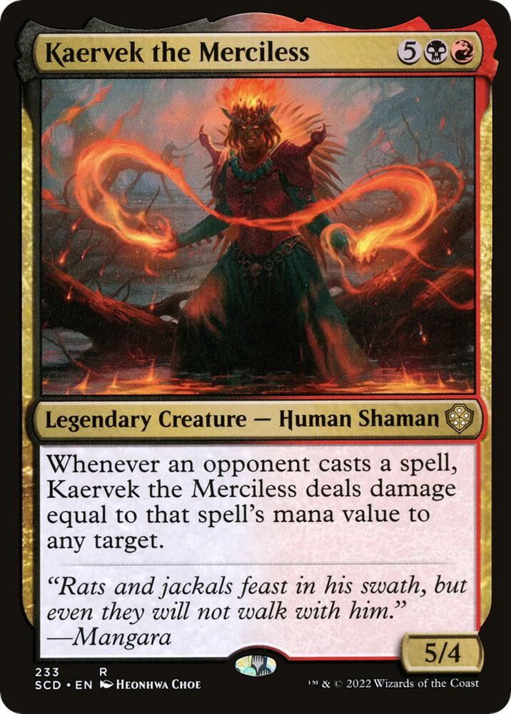 Kaervek the Merciless [Starter Commander Decks]