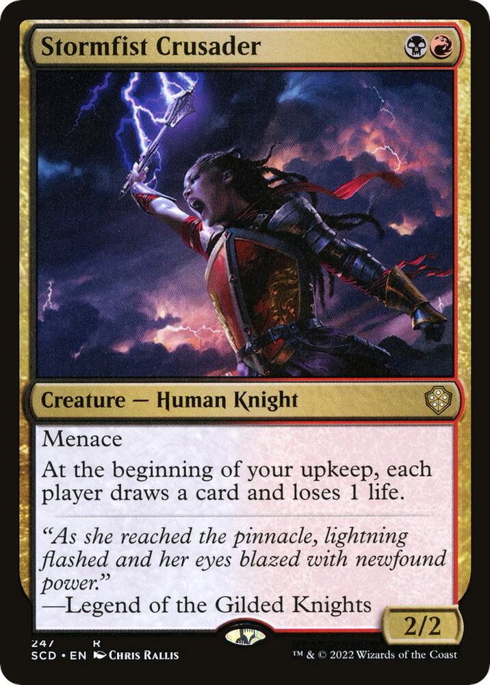 Stormfist Crusader [Starter Commander Decks]