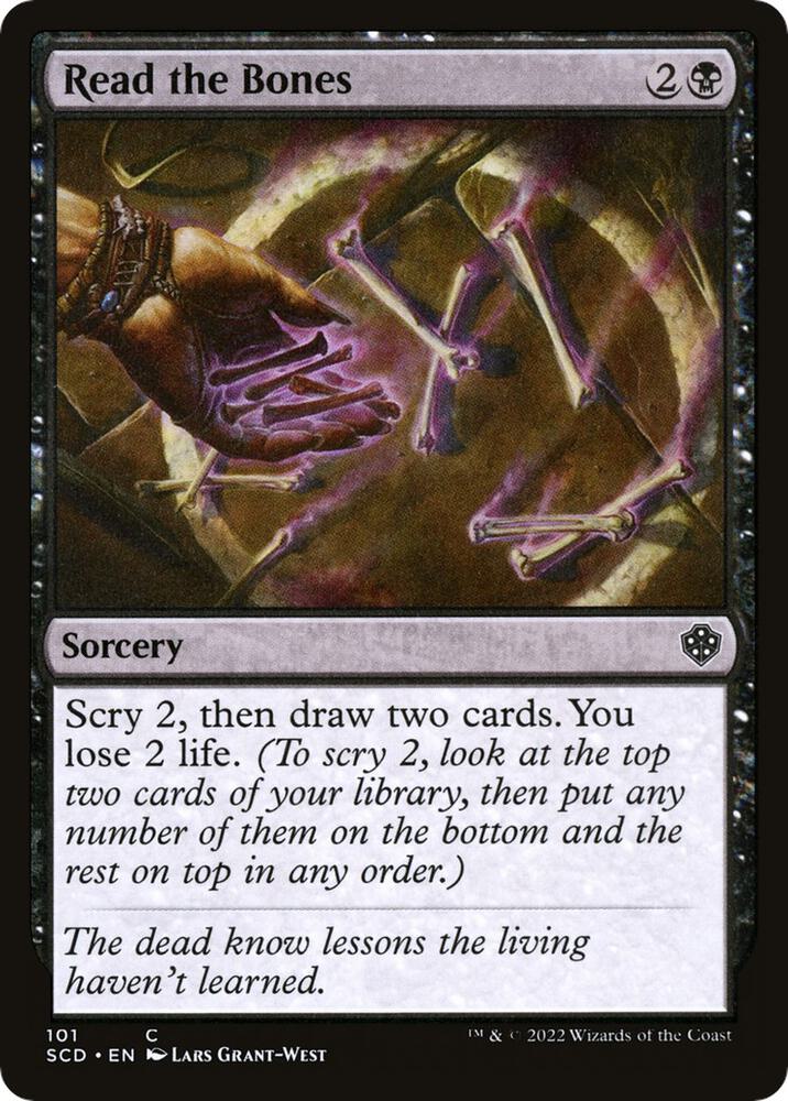 Read the Bones [Starter Commander Decks]