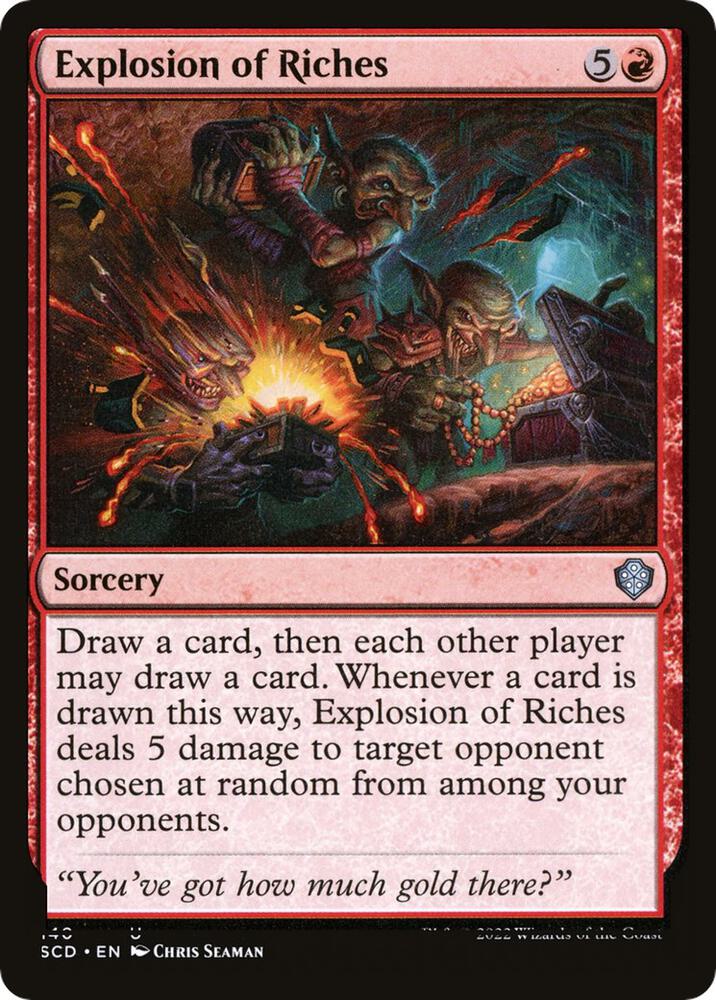 Explosion of Riches [Starter Commander Decks]