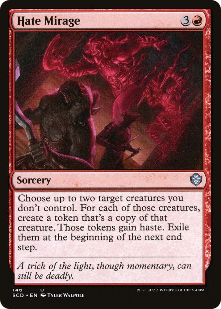 Hate Mirage [Starter Commander Decks]